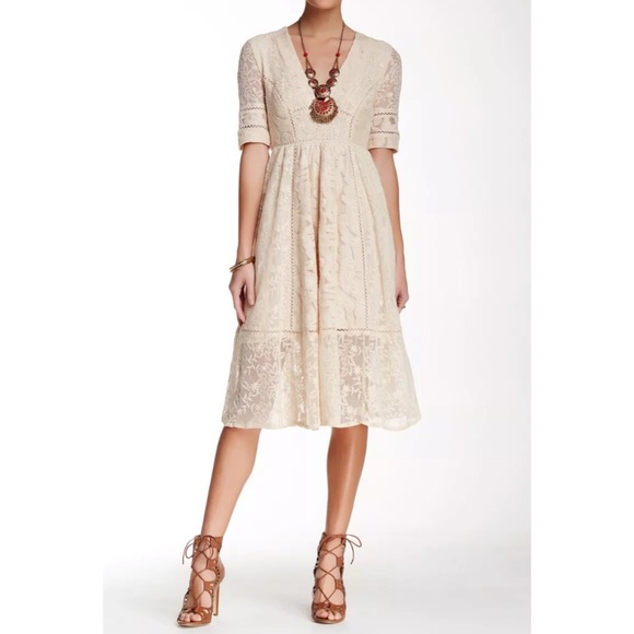 Free People Mountain Laurel MIDI Dress - Picture 6 of 7